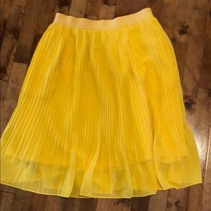 Pleated skirt